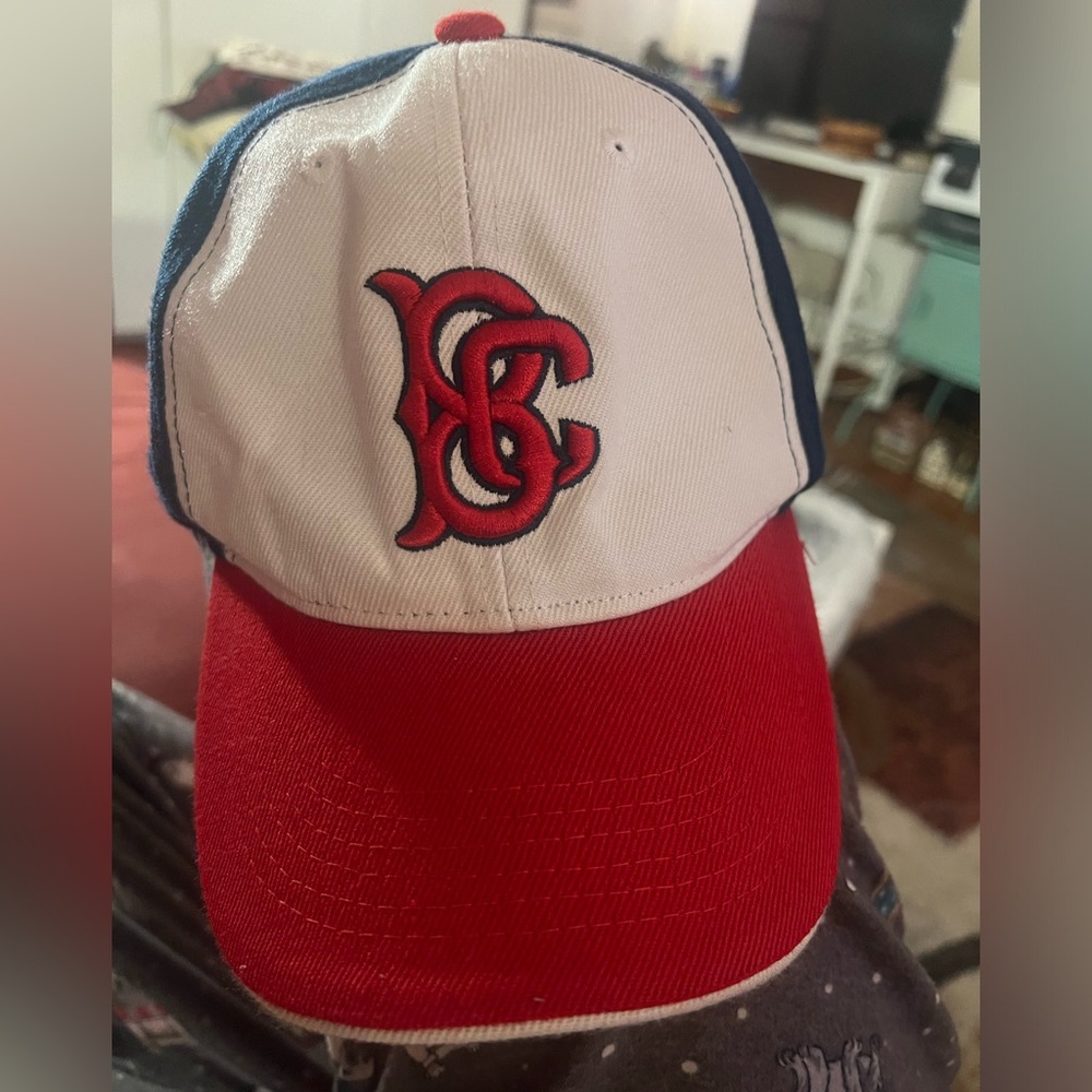 BROOKLYN CYCLONES SGA BC RED WHITE BLUE ADJUSTABLE CAP SNAPBACK HAT NY METS MiLB